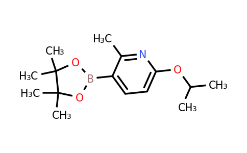 2-Methyl-6-(propan-2-yloxy)-3-(4,4,5,5-tetramethyl-1,3,2-dioxaborolan-2-YL)pyridine