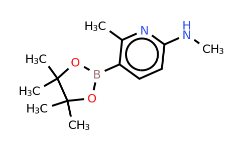 N,6-dimethyl-5-(4,4,5,5-tetramethyl-1,3,2-dioxaborolan-2-YL)pyridin-2-amine