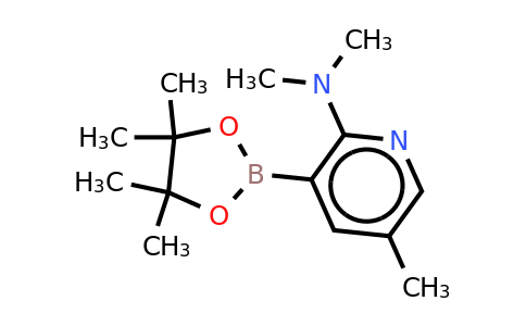 N,N,5-trimethyl-3-(4,4,5,5-tetramethyl-1,3,2-dioxaborolan-2-YL)pyridin-2-amine