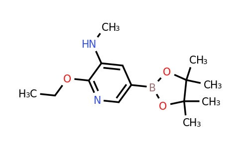2-Ethoxy-N-methyl-5-(4,4,5,5-tetramethyl-1,3,2-dioxaborolan-2-YL)pyridin-3-amine