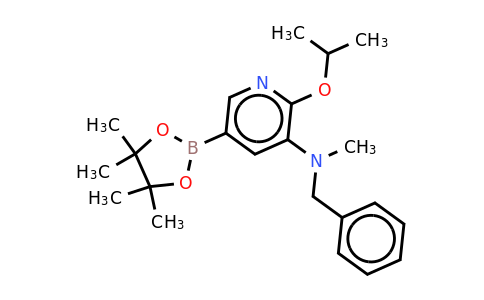 N-benzyl-2-isopropoxy-N-methyl-5-(4,4,5,5-tetramethyl-1,3,2-dioxaborolan-2-YL)pyridin-3-amine