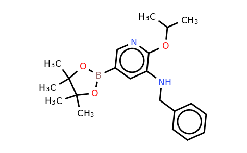 N-benzyl-2-isopropoxy-5-(4,4,5,5-tetramethyl-1,3,2-dioxaborolan-2-YL)pyridin-3-amine