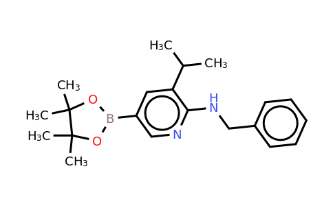 N-benzyl-3-isopropyl-5-(4,4,5,5-tetramethyl-1,3,2-dioxaborolan-2-YL)pyridin-2-amine