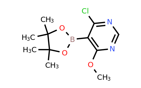 4-Chloro-6-methoxy-5-(4,4,5,5-tetramethyl-1,3,2-dioxaborolan-2-YL)pyrimidine