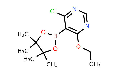 4-Chloro-6-ethoxy-5-(4,4,5,5-tetramethyl-1,3,2-dioxaborolan-2-YL)pyrimidine
