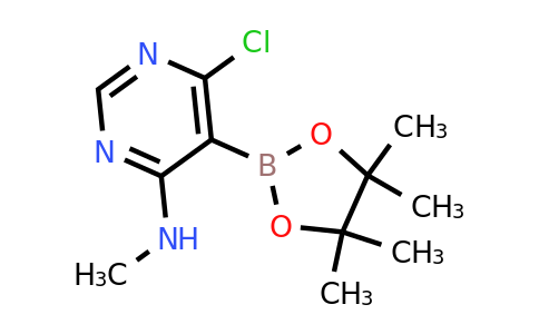 6-Chloro-N-methyl-5-(4,4,5,5-tetramethyl-1,3,2-dioxaborolan-2-YL)pyrimidin-4-amine