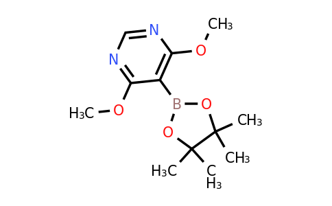 4,6-Dimethoxy-5-(4,4,5,5-tetramethyl-1,3,2-dioxaborolan-2-YL)pyrimidine