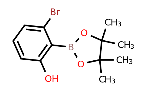 3-Bromo-2-(4,4,5,5-tetramethyl-1,3,2-dioxaborolan-2-YL)phenol