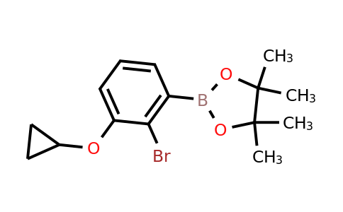 2-(2-Bromo-3-cyclopropoxyphenyl)-4,4,5,5-tetramethyl-1,3,2-dioxaborolane