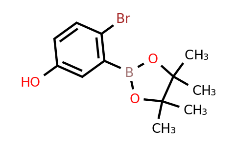 4-Bromo-3-(4,4,5,5-tetramethyl-1,3,2-dioxaborolan-2-YL)phenol