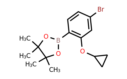 2-(4-Bromo-2-cyclopropoxyphenyl)-4,4,5,5-tetramethyl-1,3,2-dioxaborolane