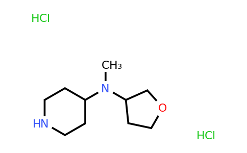 N-methyl-N-(tetrahydrofuran-3-yl)piperidin-4-amine dihydrochloride