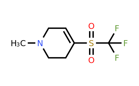 1-Methyl-4-(trifluoromethylsulfonyl)-1,2,3,6-tetrahydropyridine