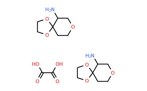 6-Amino-1,4,8-trioxaspiro[4.5]decane hemioxalate