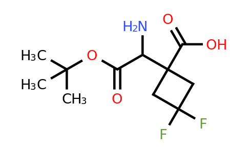 1-(Boc-aminomethyl)-3,3-difluorocyclobutanecarboxylic acid