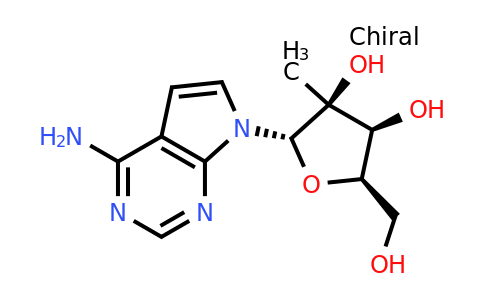 (2S,3S,4S,5R)-2-(4-amino-7H-pyrrolo[2,3-d]pyrimidin-7-yl)-5-(hydroxymethyl)-3-methyltetrahydrofuran-3,4-diol